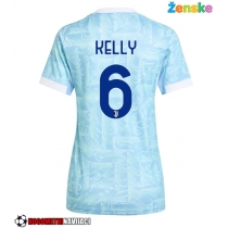 Ženske Nogometnih dresov Juventus Lloyd Kelly #6 Gostujoči 2025-26 Kratki rokavi